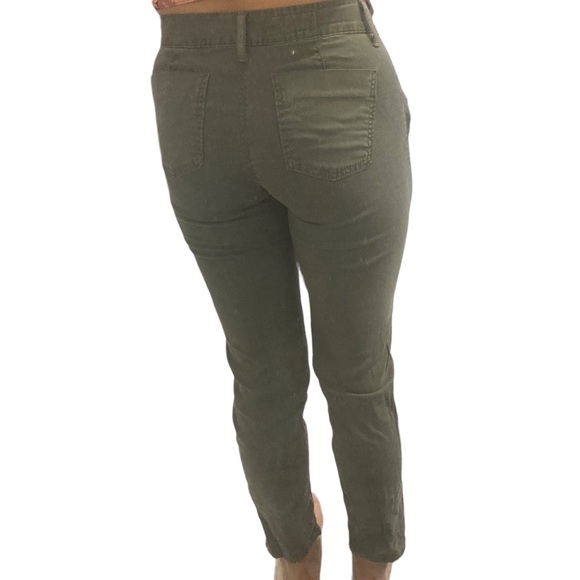 Pistola Army Green Low Rise Skinny Jean Cargo Pants Size 24 - Picture 7 of 7
